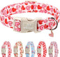 Valentines Dog Collar for Small Dogs by Babolepet