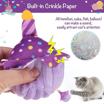 BINGPET Cat Birthday Catnip Toys - Image 3