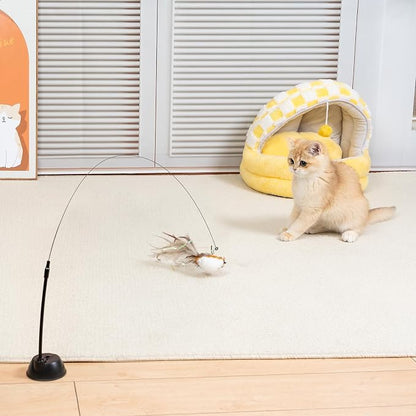Cat Wand Toys, Interactive Bird Simulation Cat Toy - Image 6