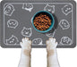 YCT Cat Food Mat for Pet Dog Food Mat, Cat Mat for Food and Water, Cat Feeding by YCT