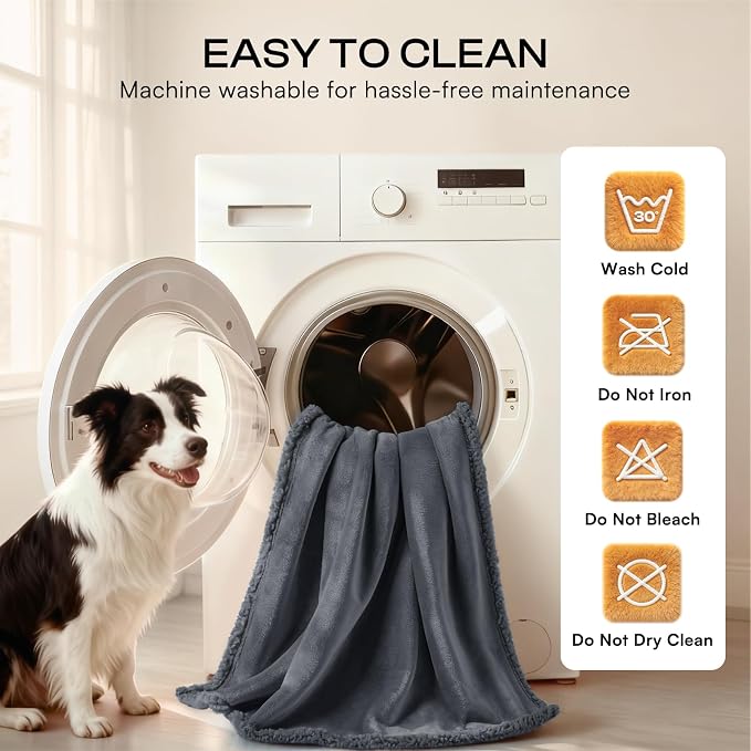 Luciphia Waterproof Pet Blankets, Liquid Pee Proof Dog Blanket - Image 8