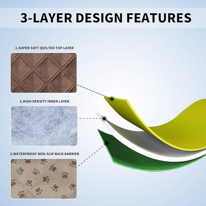 Easy-Going 100% Waterproof Dog Bed Cover, Non-Slip Pet Blanket - Image 4
