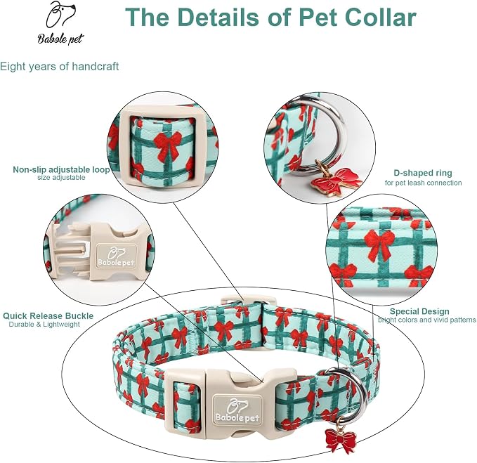 Christmas Dog Collar for Puppy Small Dogs - Image 4