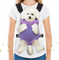 Pet Carrier Backpack, Hands-Free Adjustable Dog Front Carrier Legs Out & by Hpetppy