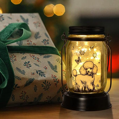 kyoryuger Poodle Gifts for Women/Men, Poodle Solar Lanterns Dog Mom Birthday - Image 7