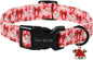 Unique Style Paws Christmas Dog Collar, Lightweight & Adjustable Pet Collar by Uniquestylepaws