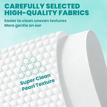 Ear Cleaner Finger Wipes 60 Counts, Dog Ear Cleaner, Soft & Easy Otic Cleaning - Image 6