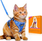 Halypet Cat Harness and Leash Set Escape Proof Adjustable Cat Leash Comfortable by DOMoreWithYourPet