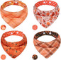 PAWCHIE Dog Bandanas Small Reversible Styles Pet Triangle Scarf Bibs by PAWCHIE