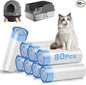 80 Count Jumbo Cat Litter Box Liners, Cat Litter Liners by Unknown