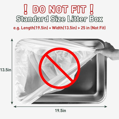 ANWA 120 Count Cat Litter Box Liners - Image 4