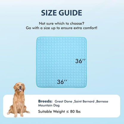 MICROCOSMOS Summer Cooling Mat & Sleeping Pad- Water Absorption Top, Materials - Image 7