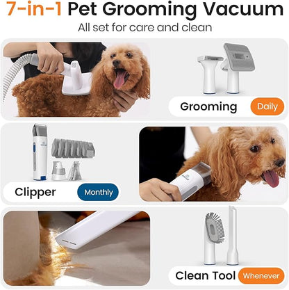 oneisall Dog Grooming Vacuum, Pet Grooming Vacuum - Image 2
