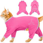 Cat Pajamas for Cats Only, Sticky Hair Cat Clothes, Sphynx Hairless Cats Sweater by ADNIKIA