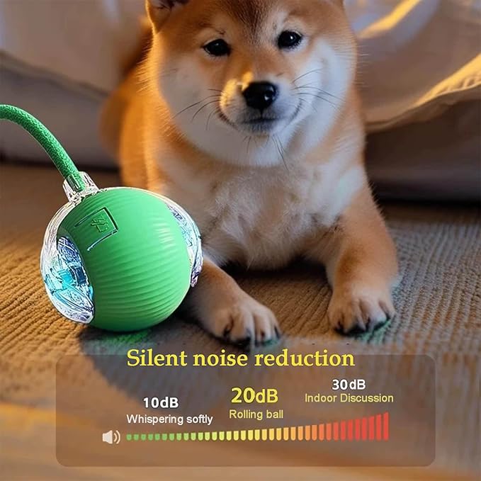 2 PCS Interactive Cat Toy Rolling Ball Chewie Viral Dog Ball - Image 6