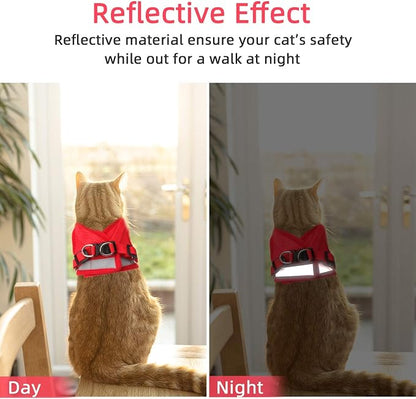 Red Cat & Dog Vest Harness - Image 5