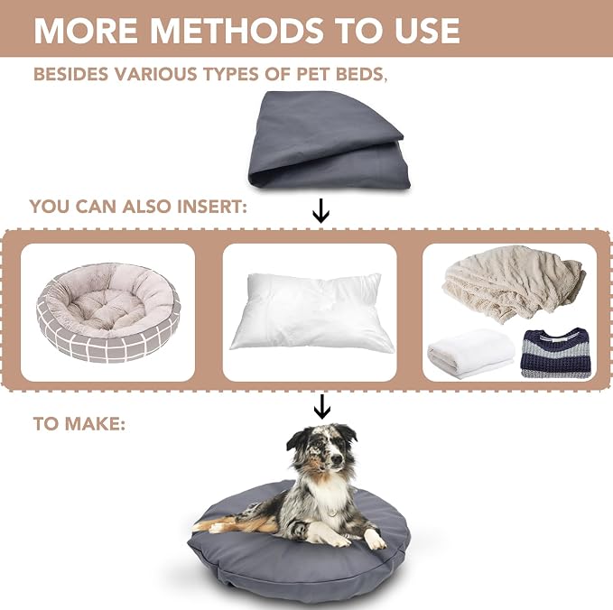 Dog Bed Cover Waterproof Machine Washable Replacement Mattress Protector Pet - Image 5