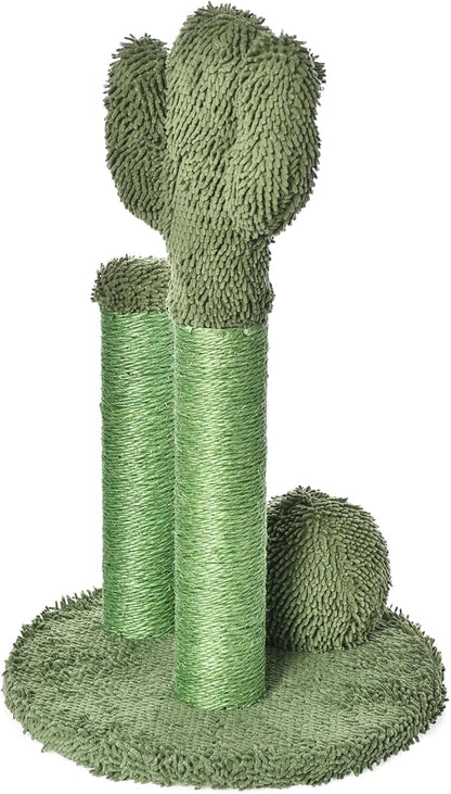 Amazon Basics Cat Scratching Post, Indoor Cactus Triple Posts - Image 3