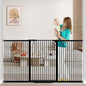Fairy Baby 40.5" Extra Tall Baby Gate, 72.3"-76.7" Extra Wide Large Dog Pet by FairyBaby