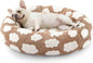 JOEJOY Donut Small Dog Bed, Round Cat Beds by JOEJOY