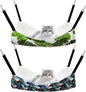 Jetec 2 Pack Cat Hammock for Cage, Catio Accessories Reversible Soft Cats Bed by Jetec
