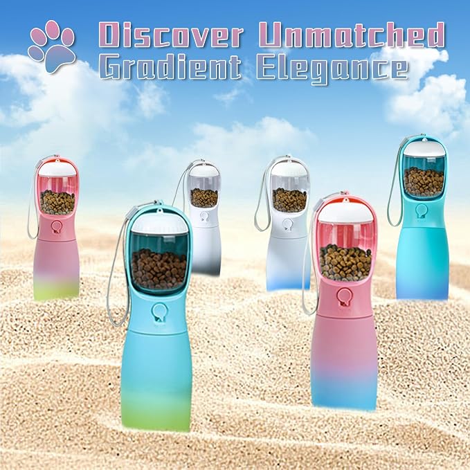 Portable 2-in-1 Pet Water Bottle - Image 9