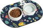 20''x12'' Absorbent Cat Feeding Mat, Pet Water Mats Protect Floor, No Stains by METEOROCK
