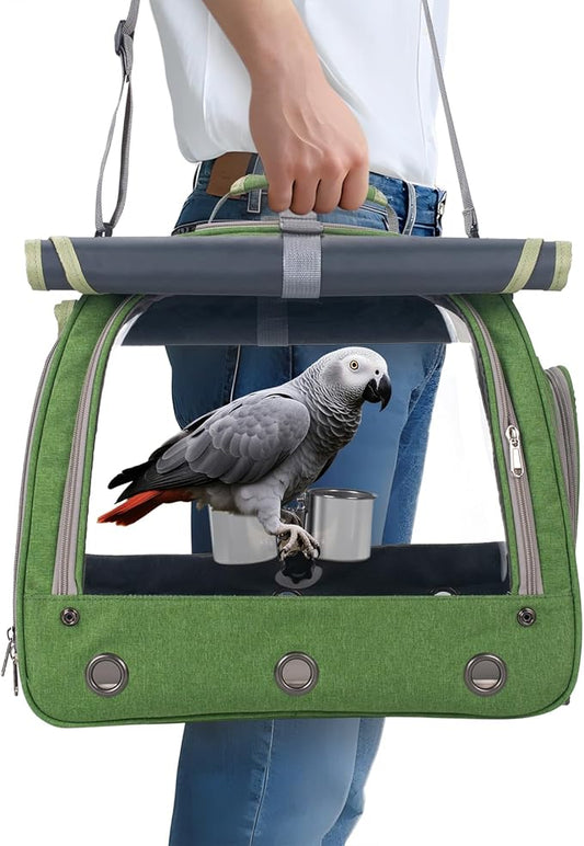 Bird Carrier Parrot Travel Cage by KREACHUR