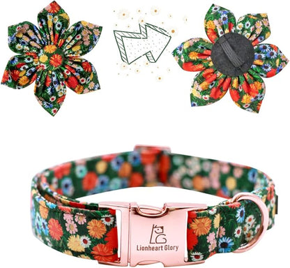Lionheart Glory Floral Dog Collar - Image 2