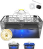 Veken Award-Winning Small Pet-Friendly Cat Water Fountain by Veken