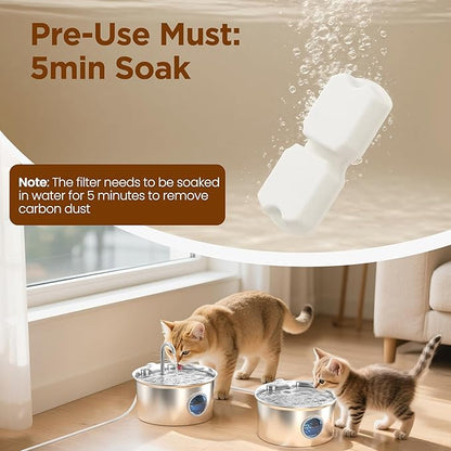 Pet Water Fountain Filters: Per Fountain Filter Replacement - Image 3