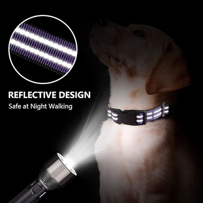 Hikiko Martingale Collar for Dogs Reflective Nylon Dog Collar - Image 5