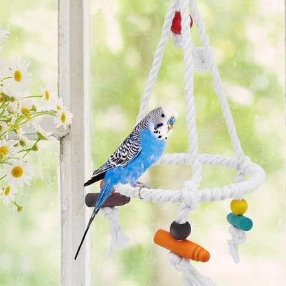 Hypeety Pet Bird Parrot Swing - Image 5