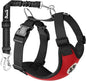 SlowTon Dog Seat Belt Harness for Car, Dog Car Harness Adjustable Mesh by SlowTon