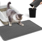 Cat Litter Mat - 23.2'' x 14.6'' Small Litter Trapping Mat, Waterproof by Powools