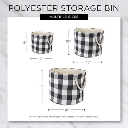Bone Dry Pet Storage Collection Collapsible Bin, Small Round - Image 8