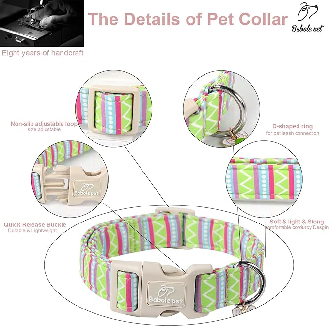 Easter Dog Collar for Large Dogs - Image 4