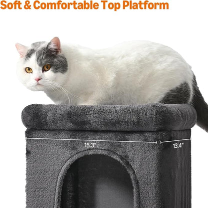 Amazon Basics 30-Inch Cat Tree Tower, Activity Center - Image 3
