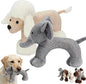Linen Safari Companions, Squeaky Dog Chew Animals, by Unknown
