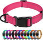 TagME Dog Collar, Adjustable Reflective Nylon Pet Collar by TagME