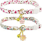 2 Pack Cotton Breakaway Cat Collars Set by Unknown