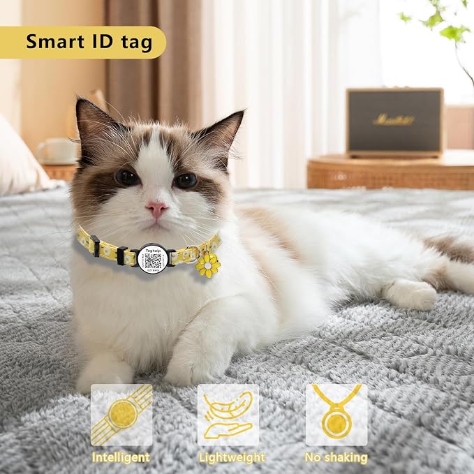 4 PCS Cute Flower Cat Collar - Image 3