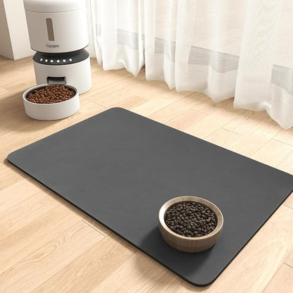 MontVoo-Absorbent Pet Feeding Mat-No Stains Pet Mat by MontVoo