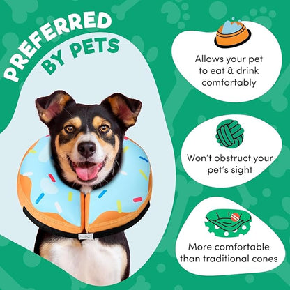 BENCMATE Inflatable Dog Cone Collar Alternative, Soft Dog Cone - Image 5