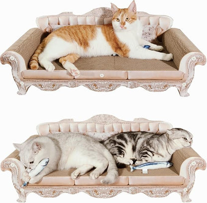 Extra Large Sofa Shaped Cat Scratcher Bed by miwooim