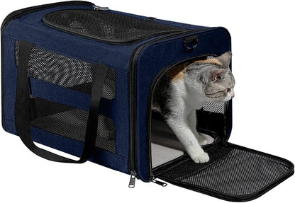 Cat Carrier Soft-Sided Travel Bag - Image 9