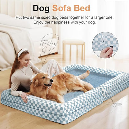 Large Dog Bed Orthopedic Washable: Beds Bolster XXL Bed Big XLarge Dogs Egg - Image 3