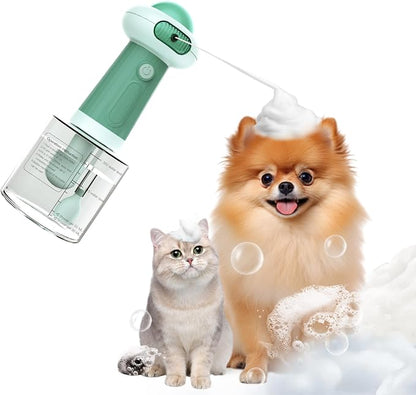 Electric Dog Shampoo Dispenser & Foam Machine by NRYDEPET