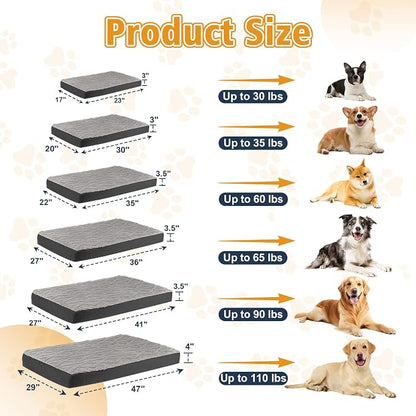 Orthopedic Dog Beds Large Sized Dog – Waterproof Plush Pet Mattress - Image 4