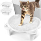 Adjustable Cat Ramp Litter Box Step Double Layer by Bartuke